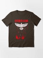 System of a Down Essential T-Shirt L samanų žalios spalvos