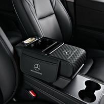Car Armrest Box Tissue Cup Holder Memory Cotton Elbow Support Height Pad for Mercedes benz W203 W204 W205 W210 W211 W212 CLA CLS BH1 juoda