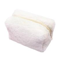 Plush Cosmetic Bag Designed for Women On The Way Features Simple Yet Elegant Look Styles for All Your Makeup Needs rožinė