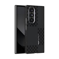 For Samsung Galaxy Z Fold 7 Case Hard Business Carbon Fiber Metal Lens Magnetic Protective Phone Cover For Galaxy Z Fold7 Shell Galaxy Z Fold7 black