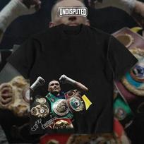 Oleksandr Usyk Undisputed Heavyweight Champion Gift for MMA Fans T-and kids tshirt 150 black