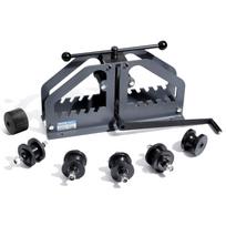 VEVOR Tube Roller Bender, Max 1-1/2  Manual Tube Pipe Roller Bender with 6 Dies, 360 degrees Copper Aluminum Pipe Bending Tool for Square 75 x 32 x 35.5 cm