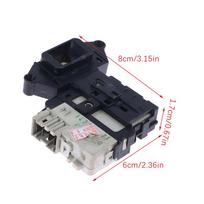 Washing Machine Door Lock Switch Compatible With Lg F01Q Wd-A12355Ds N10240D A14398Ds Drum Washing Machine Medium Door Lock onesize black