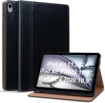 Cicili dėklas, skirtas Ipad Air 11 colių M3/m2, Ipad Air 7/6/5/4 dėklas (2025/2024/2022/2020) 10.9 colių dėklas, su rašiklio laikikliu, dėklas su automatiniu miego/pabudimo stovu, apsauginis planšetinio kompiuterio dėklas, juodas
