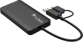 Feintech Cx200 Usb dvigubas Hdmi adapteris skirstytuvas 2 monitoriams vienu metu Pc Windows Mac