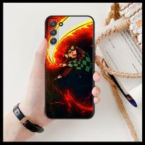 Kamado Nezuko Kimetsu No Yaiba Demon Slayer TPU Soft Phone cover hull For SamSung Galaxy s6 s7 S8 S9 S10E S20 S21 S5 S30 Plus S2 Galaxy S21 5G beige