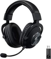 Logitech G Pro X Lightspeed belaidės žaidimų ausinės su Blue Vo Ce mikrofonu, 50 mm Pro-g garsiakalbiais, Dts Headphone: X 2.0 erdvinis garsas e-sportui, 20+ valandų baterijos veikimo laikas, Pc / Mac, juodos