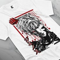 Genos One Punch Man Anime Manga Villain Unisex Tshirt T-Shirt Soft Tee All Size Cotton S balta