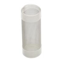 Akvariumo įleidimo filtro tinklelis Nerūdijančio plieno Tankūs Atviri Angos Smulkios Poros Žuvų Bakelio Įleidimo Sietelis Filtro Dangtelis Žuvims Krevetėms M white
