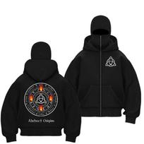 Hoodie Zipper Balaclava Paradise / Jaket Boxy Paradise Hitam Anak Dan Dewasa Terbaru Dan Terlaris XXL black