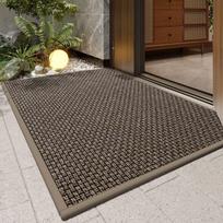 Heavy Duty Woven Doormat with Rubber Backing, Non Slip Dirt Trapper Entryway Floor Carpet Indoor Outdoor Front Door Rug 60x90cm ruda