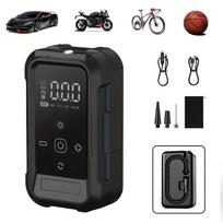 Tire Inflator Portable Air CompressorCar Tire Inflator, Portable Air Compressor With Tire Pressure Gauge And LED Light, Smart Wireless Tire Inflator juoda