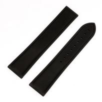 FKM Fluororubber Watch Strap 20mm 21mm 22mm Rubber Band Universal Quick Release Watchband for Omega Wristband Belt Accessories 20mm black
