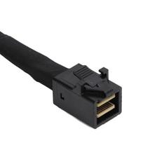 Plyisty Mcio 8i į 2*sff-8643 kabelis, Mcio 8i 74pin į Sas Hd Sff-8643, Pcie 5.0, 32gt/s duomenų perdavimo sparta serveriui, duomenų centrui, 80cm