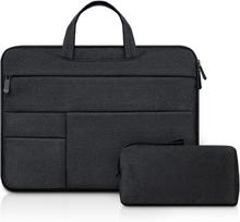 Jooeer 14 colių nešiojamojo kompiuterio dėklas, suderinamas su chromebook nešiojamuoju kompiuteriu 14 colių, plonas vandeniui atsparus kompiuterio apsauginis dėklas, smūgiams atsparus paminkštintas dėklas su rankena, priedų krepšys vyrams ir moterims, juo