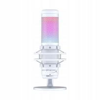 Hyperx Quadcast S Usb Rgb Streaming mikrofonas su laikikliu, baltas