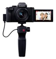 Panasonic Vlog Mirrorless Camera Lumix G100V Standard Zoom Lens Kit with Tripod Black Grip, DC-G100V-K juoda
