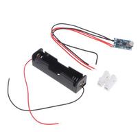 18650 Tp4056 Lithium Battery Charger Module Diy Kit +1X18650 Battery Case +3.7V Usb Mobile Power Boost Board one size