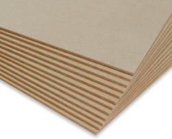 Pagrindinė plokštė Pegboard mdf plokštės, 30 x 21 cm - 12 x mdf plokštės 3 mm neapdorotos - pagaminta vokietijoje