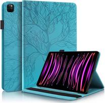 Succtopy dėklas, skirtas Ipad Pro 12.9 2022/2021/2020/2018 (6-osios/5-osios/4-osios/3-osios kartos) folio atverčiamas Pu odinis apsauginis dėklas su rašiklio laikikliu, stovu, piniginės dangteliu, planšetinio kompiuterio dėklu, skirtas Ipad Pro 12.9 (6-os
