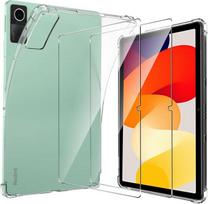 Conapika skaidrus dėklas, skirtas xiaomi redmi pad se, su 2 apsauginėmis plėvelėmis, plonas, lengvas, minkšti tpu kampai, apsauga nuo kritimo, buferis, apsauginis dėklas, atsparus smūgiams, atsparus įbrėžimams, skaidrus planšetinis kompiuteris