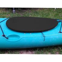 Breathable Adjustable UV50+ Blocking Kayak Cockpit Cover Seal Cockpit Protector Ocean Cockpit Cover 5 Sizes Optional black