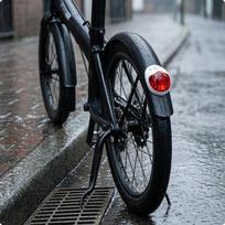 Folding Electric Bike Mudguard Set Installation Hardware Front and Rear Fenders Mounting Brackets