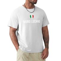 Muro Lucano Basilicata Pride Lucano Roots Lucanian Heritage TShirt Work Wear Breathable Tee L white