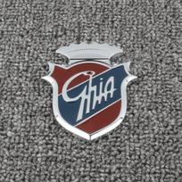 Fits Ford Mondeo Focus Escort Edge Escape: Metal Car Emblem Decal Standard white