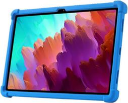 Ygoal dėklas, skirtas Lenovo Tab P12 - lengvas, draugiškas vaikams, smūgiams atsparus silikoninis apsauginis dėklas, skirtas Lenovo Tab P12 12.7 colių planšetiniam kompiuteriui, juodas
