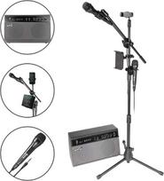 Rockjam Premium Performer 100 vatų bluetooth karaoke mašina ir Pa sistema su dviem karaoke mikrofonais