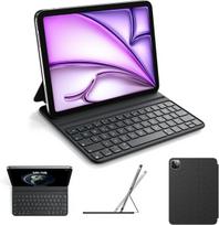 Hou Folio Klaviatūra Ipad Pro 11 / Air 11 (m3/m2) - Plona, Juoda