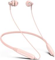 Soundmagic S20bt Bluetooth ausinės, belaidės ausinės su kaklo lankeliu, Hi-fi stereo ausinės su mikrofonu, lengvos sportinės ausinės, ilgas grojimo laikas, rožinės