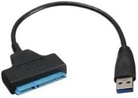 Cablecc Super Speed 5Gbps Usb 3.0 į Sata 22 kontaktų adapterio kabelis, skirtas 2,5 colio kietojo disko Ssd