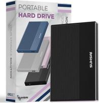 Išorinis kietasis diskas Suhsai išorinis kietasis diskas 1tb išorinis atsarginis diskas Usb 3.0 didelės spartos duomenų perdavimo kietasis diskas, suderinamas su Mac nešiojamuoju kompiuteriu, stacionariu kompiuteriu, žaidimų konsole (juodas)