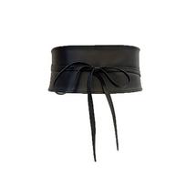 Belt For Women Bowknot Faux Leather Wrap Around Obi Style Cinch Waistband Black Cummerbund Brown Women Wide Corset Belt beige