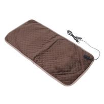 USB Heating Pad Portable 5V Electric Heated Blanket Pad with 3 Heat Settings 5 Foot Cord for Neck Shoulders Back Legs gray