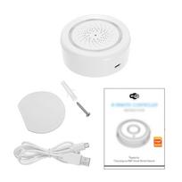 Wi-Fi Sirenos Signalizacijos Daviklis Išmanusis Signalizacijos Sirenos Namų Apsaugos Sistema Suderinama su Tuya Smart Life APP, Alexa, Home Voice balta