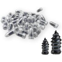 Tire Repair Nails, Car Vacuum Tire Repair Rubber Nail Kit, Self-Service Rubber Screw Tire Plugs, Quick Puncture Repair Tools, Suitable For Car, 40PCS gray