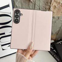 For Samsung Galaxy Z Fold 7 6 5 Case  PU Leather Flip Folding Camera Protection Cover for Galaxy Z Fold7 Galaxy Z Fold6 gray