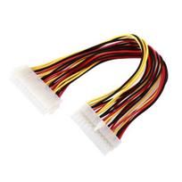 24-pin Male to Female Power Extension Cable ATX Power Supply Extension Wire for Computer PC juoda