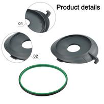 For Thermomix For TM31 Compatible Pot Lid and Sealing Ring Made of Nylon and Silicone for Reliable Performance China Mainland gray