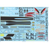 F-4E PHANTOM 2 '30th Anniversary - 1/32 - Water Decal black