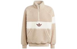 Vyriški Adidas Originals Lndonesia Striukės Vyriškos Smėlio spalvos Su stovinčia apykakle Vidutinio stiliaus Kitos S beige