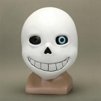 Game Undertale Masks Sans Mask PVC Led Light Full Head Adult Halloween Cosplay Mask Party Porp for Christmas Birthday Gift gray