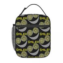 The Smiler Alton Towers Merch Uk Active Insulated Lunch Bag for Women Kids Portable Food Boxes Thermal Lunch Box Tote One Size black