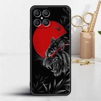 Samurai Oni Mask Case For Huawei Honor X8 X9 P50 X7 50 20 8X Play 9A P40 P30 Lite P Smart 2021 Black Phone Coque Huawei P Smart Z black