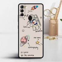 Luxury Astronaut Soft Case For Samsung Galaxy S22 S20 FE S21 S10 S9 Plus S8 Note 20 Ultra 10 Lite Phone Cover Shell Samsung Note 9 gray