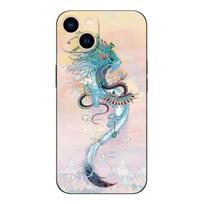 Black Tpu Case For Huawei Honor X8 50 Lite Pro 10 lite Nova 5t 8 9 Pro 4G 5G 8i Cover Shanhaijing illustration plastic gray