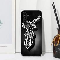 B-Besiktas B-BJK telefono dėklas, skirtas Samsung Galaxy A17 A37 A57 A16 A26 A36 A56 A15 A25 A35 A55 A14 A24 A34 A54 A13 A23 A33 A53 A07 G Samsung A54 white